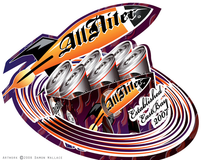 "Alnighter" Beverage In-Store Display