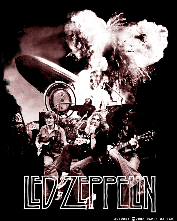 Led Zeppelin T-shirt Design