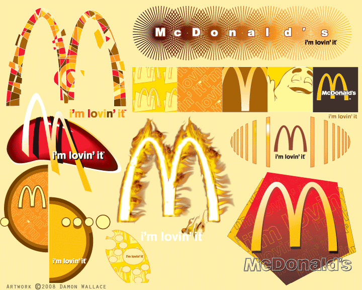 Euro-McDonald's T-Shirt Concept