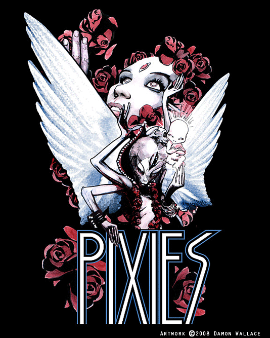 Pixies Immaculate Conception T-Shirt Design