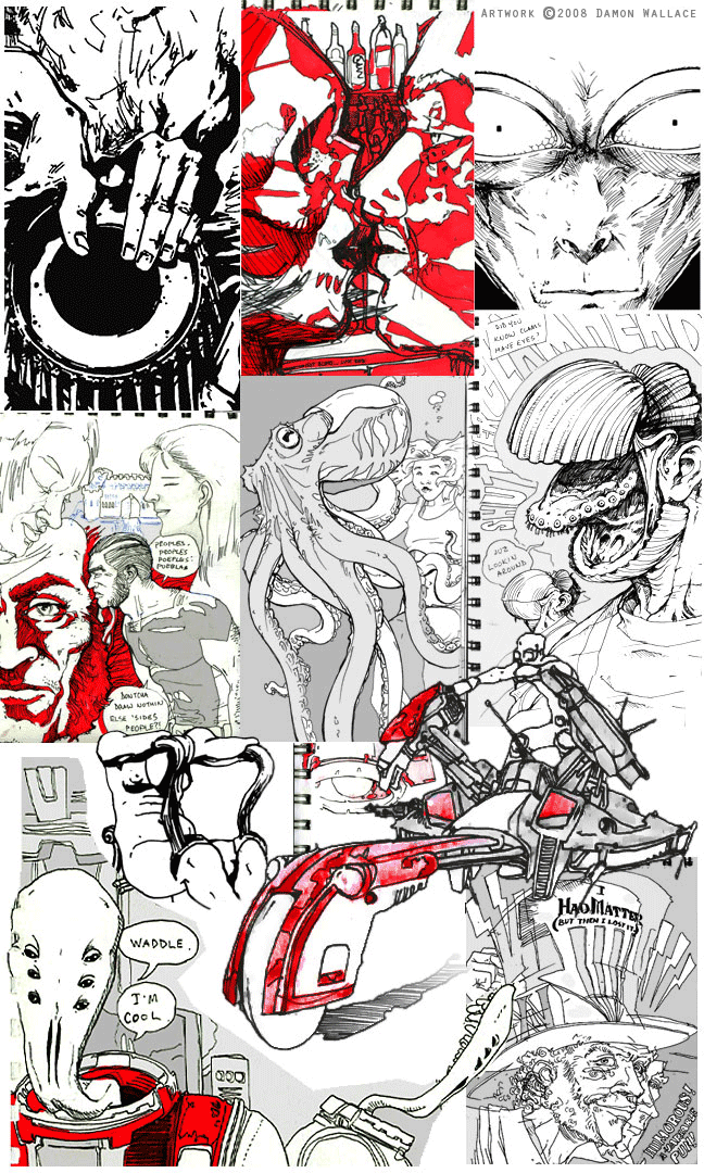 Random Pages from Sketchbooks