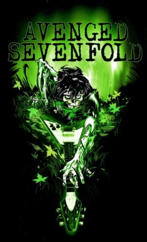 Avenged Sevenfold zombie marsh swamp flying V crawl